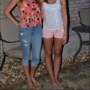 Light Wash Faded Abercrombie Skinny Jeans